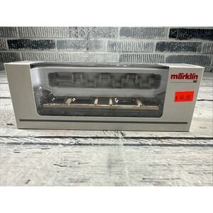 Märklin H0 48675 Heavy Duty Stake Flat Car w/ Crankshaft Load DB Era IV NIB